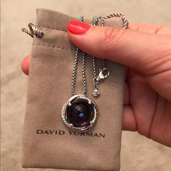 SOLD SOLD David Yurman pendent amethyst - Picture 2 of 8